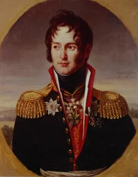 Pyotr Alexandrovich Chicherin 1778-1848、1814の肖像