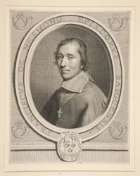 大統領フランソワ・テオドール・ド・ネスモンドの肖像？ Mortier au Parlement de Paris (パリ議会首席治安判事)