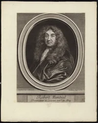 フランス人彫刻家ロバート・ナントゥイユの自画像