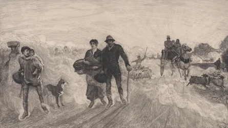 1878年、セント・アイヴス・マーケットから。