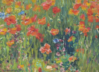 ポピー。 1888