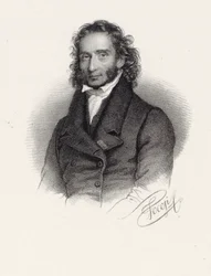 ニッコロ・パガニーニの肖像 1782-1840, 1830.