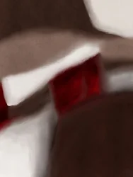 大胆な赤のコントラスト
