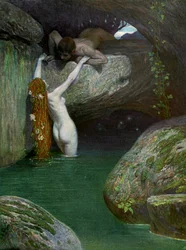「洞窟の中」、1902-1903年。