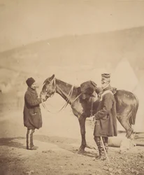 A.H.キング少将、1855年。
