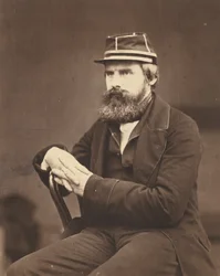 ロジャー・フェントン、c。 1855年。