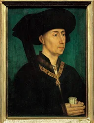 フィリップ・ル・ボン（善良なる者）、ブルゴーニュ公爵、写し、1500年頃（絵画）