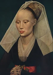 女性の肖像、c1460