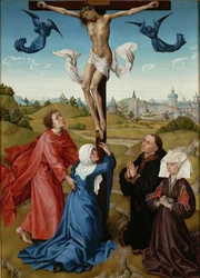 磔刑、磔刑三連祭壇画、1440年頃