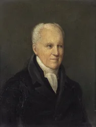 ジョージ・クラッブ牧師 1827-28年頃 （パネルに油彩
