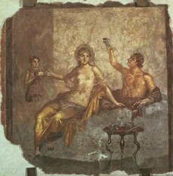 Herculaneum出身の奴隷との宴会、西暦50〜79年