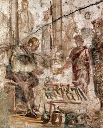 Merchant in forum (fresco