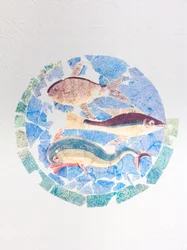 リミニの外科医のドムスで発見された多色の絵画