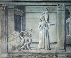 怪物の姿をした悪魔に追われた聖女フランソワーズ・ロメーヌの生涯（ローマ派より