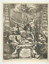 ミヒール・ド・ロイテルの死の寓意、1676年