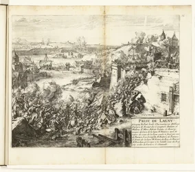 Inname van Lagny、1589-1590 Lagny のキャプチャ (オブジェクトのタイトル) フランダース戦争 (シリーズタイトル)