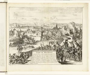 1579年、パルマ公によるマーストリヒトの占領 Prize de Mastricht (オブジェクトのタイトル) Guerres de Flandres (シリーズタイトル)