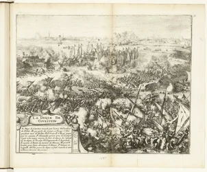 カウウェンシュタイン堤防の戦い、1585 年 La digue de Covestein (オブジェクトのタイトル) Guerres de Flandres (シリーズタイトル)