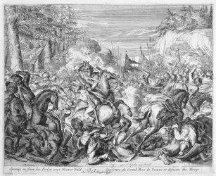 ウィーンプリントサイクル、ポーランドの騎兵、ウィーンの森での戦い、1683年
