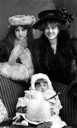 Ellaline Terriss 1872-1971、イギリスの女優、歌手、1908年。