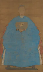 老婦人の肖像、新友 1561 年または 1621 年の日付。