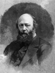 「第 3 代ソールズベリー侯爵ロバート ガスコイン セシル」、1886 年。