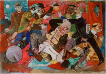 売春宿での襲撃