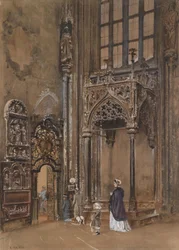 ウィーンの聖シュテファン内部