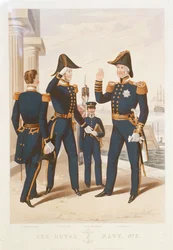 英国海軍No 2.中佐大尉中尉提督