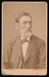 アレクサンダー・フォン・フランツィウスの肖像 1821-1877, 1876.