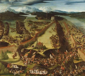 パヴィアの戦い、1529年。