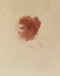 Marie Pavlovna de Russie - ロシアの大公マリア・パブロフナ (1854-1920)、匿名。 シルバーゼラチン写真