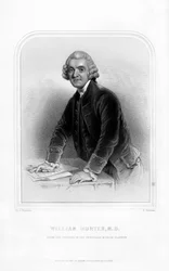 ウィリアムハンター博士、スコットランドの解剖学者、産科医、1870年