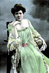 マリー・テンペスト 1864年～1942年、イギリスの歌手、女優、1905年。