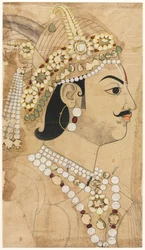 マハラジャ・プラタップ・シンの肖像、1764～1803年頃。 1793年。