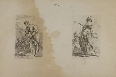 (フィギュアシリーズ）重いロープを持つ男