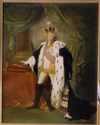 マルタ騎士団の騎士に扮したロシア皇帝パウルス 1 世 (1754-1801) の肖像画。 (マルタ騎士団の騎士のドレスを着たロシア皇帝パウルス1世の肖像)。 Salvatore Tonci (1756-1844) の絵画、キャンバスに油彩