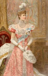 ウェールズ王女殿下、1902年の「The Illustrated London News」より