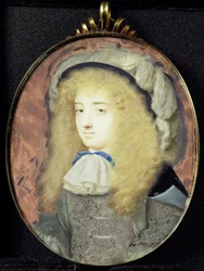 男性衣装をまとったリッチモンド＝レノックス公爵夫人フランセス・テレサ・ステュアート（1647-1702）の肖像