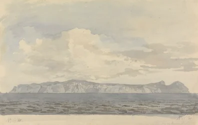 島の遠景