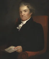 ノアウェブスター（1758-1843）（カラーリトグラフ）