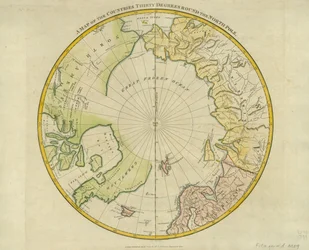 クレメントクラットウェル（1743-1808）による &39;Atlas to Crutwell&39;s Gazetteer&39; from the North Poleround the Countrys 30度の国の地図ロンドン、1799年発行