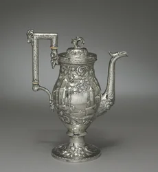 ネオロコココーヒーポット、1840年頃