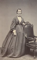 フランシス・クレイトン1865年（写真）