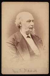 ジョン・T・ミッチェルの肖像、1876年から1880年の間。