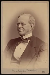 ライマン トランブルの肖像 1813 ～ 1896 年、1877 年。
