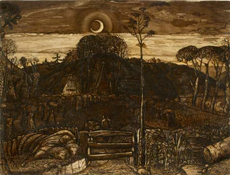 遅い黄昏、1825年