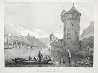 セントゴアールとラインフェルス、1824年。