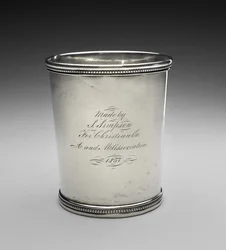 タンブラー、c。 1857年（シルバー）