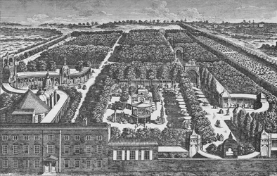 ヴォクソール庭園の一般的な展望、c1756、1912